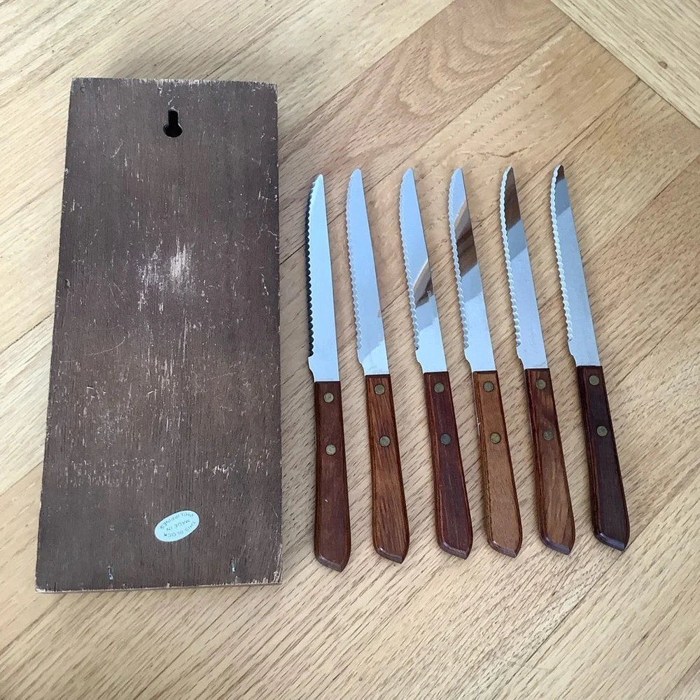 Forgecraft by Washington Forge Steak Knives set